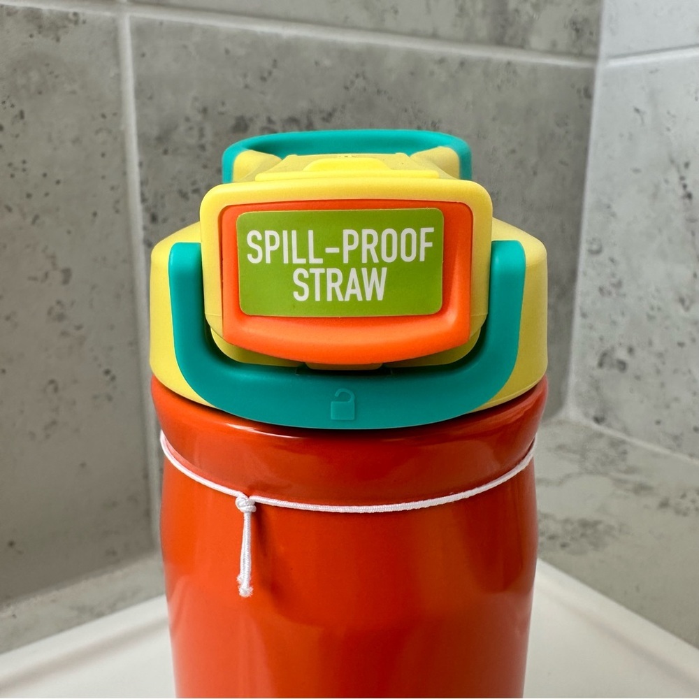 Reduce Orange and Yellow 14oz Water Bottle - Picture 5 of 12